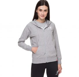 Moletom New Balance Feminino Essentials XS Cinza - WJ03530AG - Imagem 3