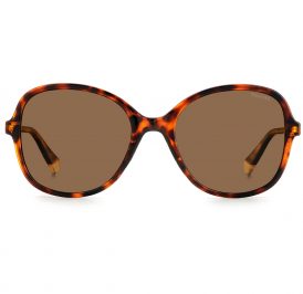 Óculos Polaroid Feminino 4136/S 086 54SP Butterfly - Marrom - Imagem 3