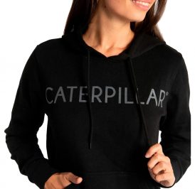 Moletom Caterpillar Feminino Foundation Logo S Preto - 4050007-10121 - Imagem 2