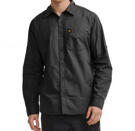 Camisa Caterpillar Masculino Foundation Convertible LS L Preto - 4020021-10121 - Imagem 1