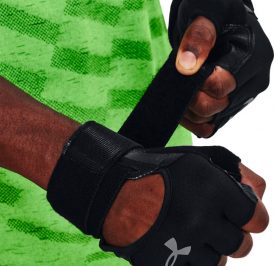 Luvas UNDER ARMOUR Masculino Weightlifting M Preto - 1369830-001 - Imagem 2