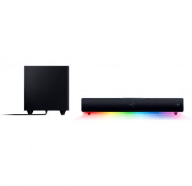 Soundbar Com Subwoofer para PC Razer Leviathan V2 Bluetooth RGB - Preto - Imagem 1