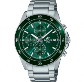Relógio Masculino Casio EFR-526D-3AVUDF - Prata/Verde - Imagem 1
