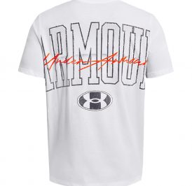 Camiseta UNDER ARMOUR Masculino Chrome Short Sleeve S Branco - 1382832-100 - Imagem 4
