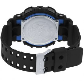 Relógio Masculino Casio G-SHOCK GA-100-1A2NDR - Preto/Azul - Imagem 2
