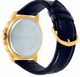 Relógio Masculino Casio MTP-VD01GL-1EVUD - Preto/Ouro - Imagem 2