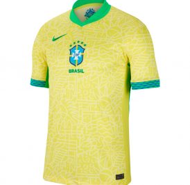 Camiseta Nike Masculino Brasil Dri-Fit S Amarelo - FJ4284706 - Imagem 1