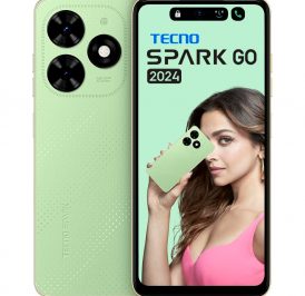 Smartphone TECNO SPARK GO 2024 BG6 Dual SIM 4GB+128GB 6.6″ OS 13 – Magic Skin Green 10053807 - Imagem 1