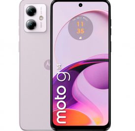 Smartphone Motorola Moto G14 Dual SIM 4GB+128GB 6.5″ OS 13 Orchid Tint - XT2341-2 - Imagem 1
