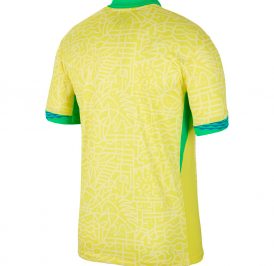 Camiseta Nike Masculino Brasil Dri-Fit S Amarelo - FJ4284706 - Imagem 2