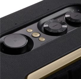 Speaker JBL Authentics 300 Wi-Fi Bluetooth Design Retro Bivolt - JBLAUTH300BLKAM - Imagem 5