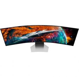 Monitor Curvo Samsung Odyssey G9 49'' DQHD Quantum 240Hz Alexa Dex Wi-Fi - LS49CG954SNXZA - Imagem 2