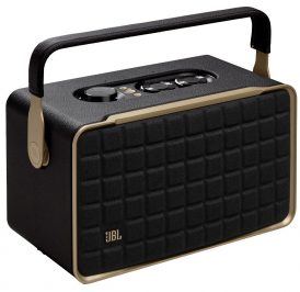 Speaker JBL Authentics 300 Wi-Fi Bluetooth Design Retro Bivolt - JBLAUTH300BLKAM - Imagem 2