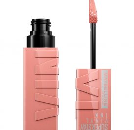Batom Maybelline Superstay Vinyl Ink Nude Captivated 95 - Imagem 1