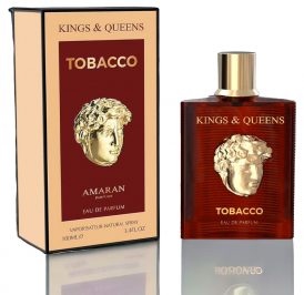 Perfume Amaran Kings & Queens Tobacco Eau de Parfum Unisex 100ML - Imagem 1