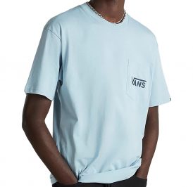 Camiseta VANS Masculino Style 76 Back M – Azul VN00004WCZD - Imagem 3