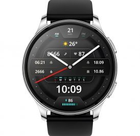 Smartwatch Amazfit Pop 3R A2319 Metallic Black - W2319US1N - Imagem 1
