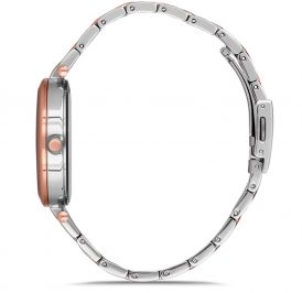 Relógio Feminino Daniel Klein DK.1.12556-3 Premium – Prata/Rosa Ouro - Imagem 2