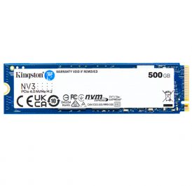 SSD Interno Kingston M.2 SNV3S NV3 PCIe 4.0 500 GB – SNV3S/500G - Imagem 1
