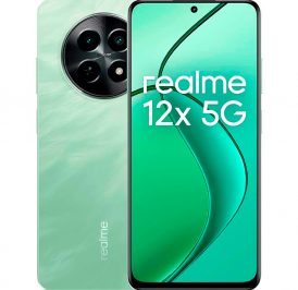 Smartphone realme 12X 5G RMX3997(BR) Dual SIM 8GB+256GB NF 6.67″ OS 14 – Verde - Imagem 1