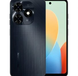 Smartphone TECNO SPARK 20C BG7 Dual SIM 4GB+256GB 6.6″ OS 13 – Gravity Black 10052386 - Imagem 1