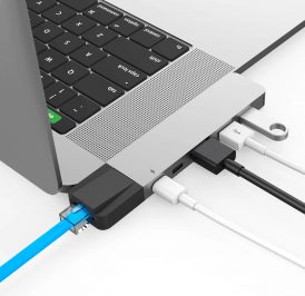 Hub Targus GN28N-SIL-GL HyperDrive NET 6-in-2 USB-C - Prata - Imagem 2