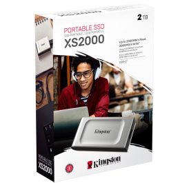 SSD Externo Kingston SXS2000 USB-C 3.2 Gen 2x2 2TB Prata - SXS2000/2000G - Imagem 4