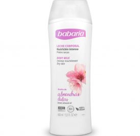 Creme Corporal Babaria para Peles Secas com Amêndoa 400ML - Imagem 1