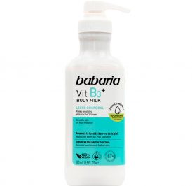Leite Corporal Babaria Hidratante VIT B3+ para Pele Sensível e Atópica 500ML - Imagem 1