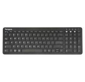 Teclado Bluetooth Antimicrobiano Targus AKB863US Inglês – Preto - Imagem 1