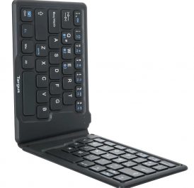 Teclado Targus AKF003ES Bluetooth Dobrável Antimicrobial Espanhol - Preto - Imagem 2