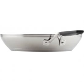 Frigideira KitchenAid 71025 Indução Antiaderente Aço Inoxidável Escovado 30CM - Prata - Imagem 3