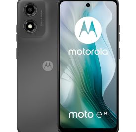 Smartphone Motorola Moto E14 XT2421-12 Dual SIM 2GB+64GB 6.56″ OS 14 - Cinza - Imagem 1