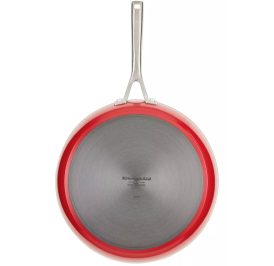 Frigideira KitchenAid 84847 Antiaderente Cerâmica 31CM Vermelho Imperial - Imagem 3
