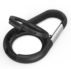 Suporte Seguro Belkin MSC008btBK com Mosquetão para Airtag - Preto - Imagem 2