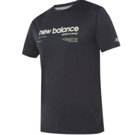 Camiseta New Balance Masculino Athletics Graphic XL Preto – MT41255BM - Imagem 1