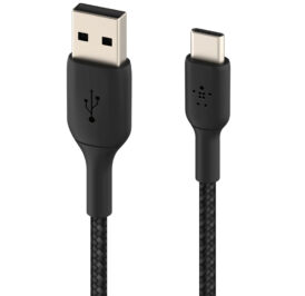 Cabo Belkin CAB002bt1MBK 1M USB-A/USB-C - Preto - Imagem 3