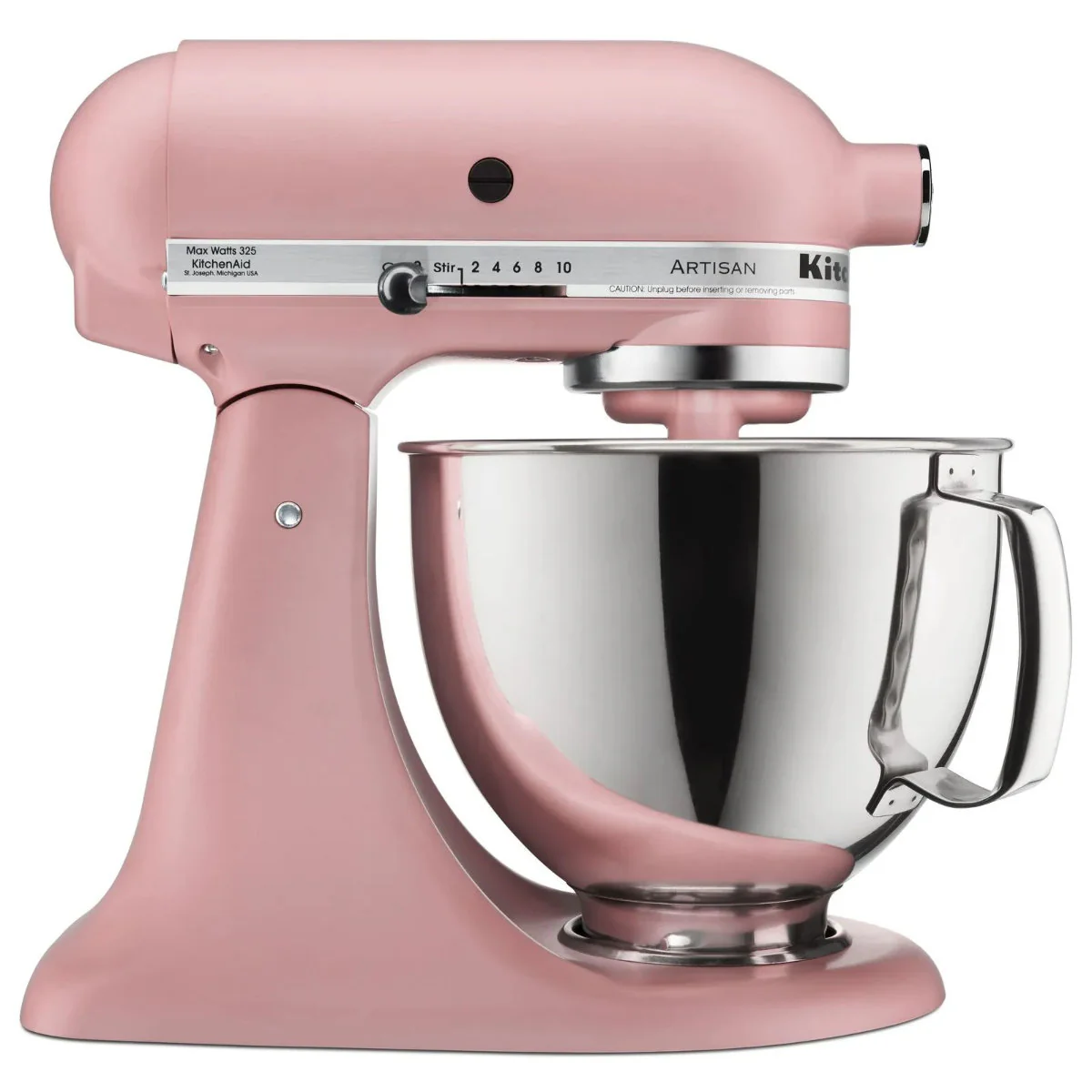 Batedeira KitchenAid KSM150PSDR 4.8L 10 Velocidades 325W 110V – Rosa