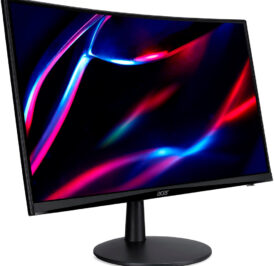 Monitor Curvo Acer Nitro ED240Q 24'' FHD 75HZ Freesync/1MS/VGA + HDMI - Imagem 3