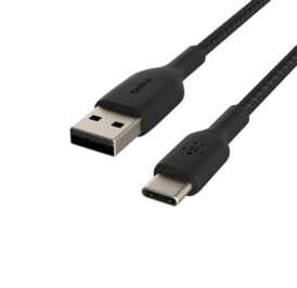 Cabo Belkin CAB002bt1MBK 1M USB-A/USB-C - Preto - Imagem 2