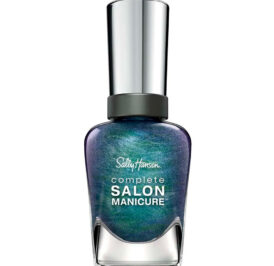Esmalte Sally Hansen Nail Complete Salon Manicure Black And Blue - Imagem 1