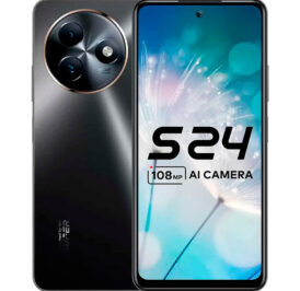 Smartphone Itel S24 Dual SIM 4GB+128GB 6.6″ OS 13 BR - Preto - Imagem 1