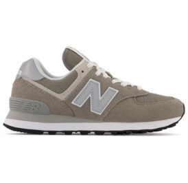 Tênis New Balance Feminino Classics 574 10 Cinza – WL574EVG - Imagem 1