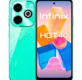 Smartphone Infinix HOT 40i X6528B Dual SIM 8GB+256GB 6.78″ OS 13 - Verde - Imagem 1