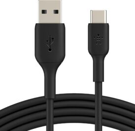 Cabo Belkin BoostCharge CAB001BT2MBK 2M USB-A/USB-C - Preto - Imagem 1