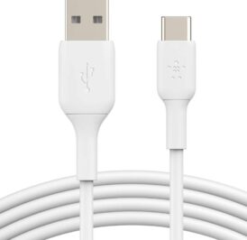 Cabo Belkin BoostCharge CAB001BT2MWH 2M USB-A/USB-C - Branco - Imagem 1