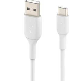 Cabo Belkin BoostCharge CAB001BT2MWH 2M USB-A/USB-C - Branco - Imagem 2