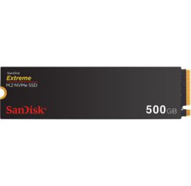 SSD Interno SanDisk M.2 NVME 500GB Extreme Gen 4.0 – SDSSDX3N-500G-G26 - Imagem 1
