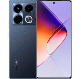 Smartphone Infinix Note 40 X6853 Dual SIM 8GB+256GB 6.78″ OS 14 Obsidian Black - Imagem 1