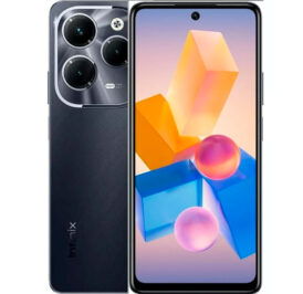 Smartphone Infinix HOT 40 Pro X6837 Dual SIM 8GB+256GB 6.78″ OS 13 Starlit Black - Imagem 1